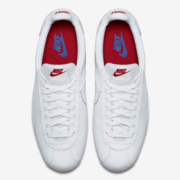 Nike Classic Cortez Prem White Men's Sneakers NEW - Picture 2 of 7